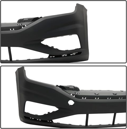 PENSUN Front Bumper Cover Upper Lower Grille Set, Black Compatible with 2019-2021 Volkswagen Jetta VW1000239 VW1036147 VW1200173 (3 Pcs) in Kuwait