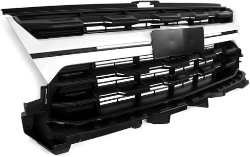 Front Bumper Grill Assembly W/Summit White Trim Compatible with 2021 2022 Chevy Colorado LT Style Pickup Front Radiator Grille Replace for 84896828, 84922758 in Saudi Arabia