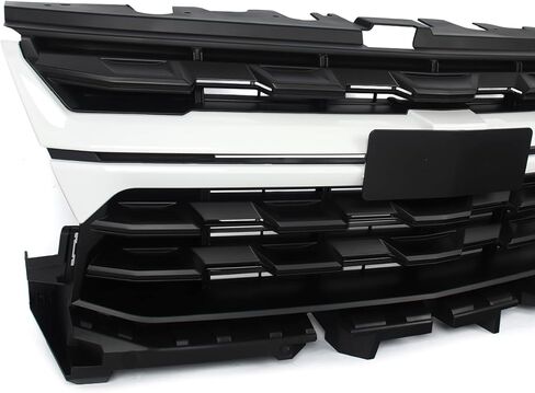 Front Bumper Grill Assembly W/Summit White Trim Compatible with 2021 2022 Chevy Colorado LT Style Pickup Front Radiator Grille Replace for 84896828, 84922758 in Saudi Arabia