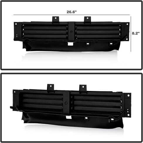 KEEKPO - Compatible with 2017 2018 2019 GMC Acadia Lower Front Radiator Active Grille Air Shutter w/Motor 84066561 in Kuwait