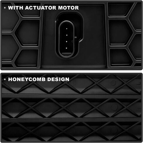 KEEKPO - Compatible with 2017 2018 2019 GMC Acadia Lower Front Radiator Active Grille Air Shutter w/Motor 84066561 in Kuwait
