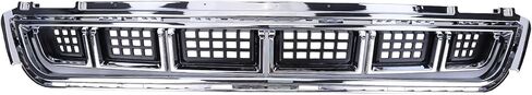 Front Bumper Lower Center Grille Grill for Cadillac XTS 2013-2017, Replace 1KPGM1211020 GM1036158, Black + Chrome ABS Grille in Saudi Arabia