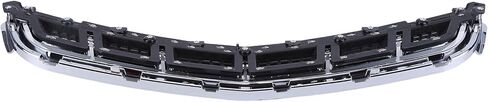 Front Bumper Lower Center Grille Grill for Cadillac XTS 2013-2017, Replace 1KPGM1211020 GM1036158, Black + Chrome ABS Grille in Saudi Arabia