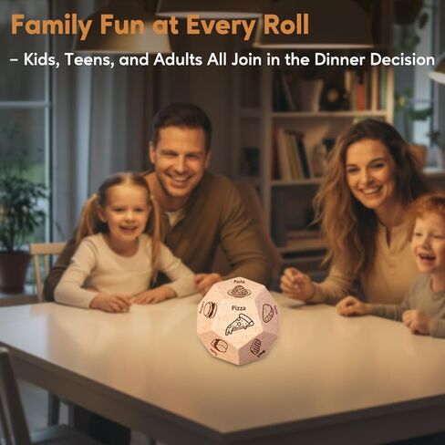 Husband Dad Gifts for Fathers Day, Anniversary Birthday Wedding Gifts for Men Women, Stocking Stuffers for Men Women Adults, Valentines Day Gifts for Him Her Couples Date Night Food Dice in Saudi Arabia