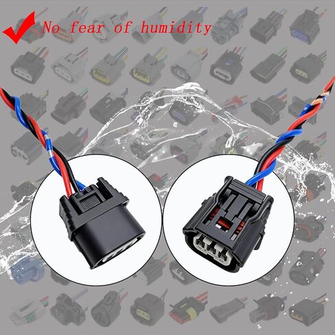 Air Conditioner AC Compressor Harness Connector Plug Replacement For Acura CSX 2.0L 2006-2011,Replacement For Honda Civic 1.8L 2.0L 2006-2011,38800-RNA-A01, 38810RRBA01 38800RNBA02 38800-RNB-A02 in Kuwait