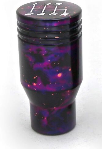 Billetworkz Cosmic Space Piston Shift Knob Compatible with Subaru 6 Speed WRX: 2015-25 / STI: 2004-21, Cosmic Purple in Kuwait