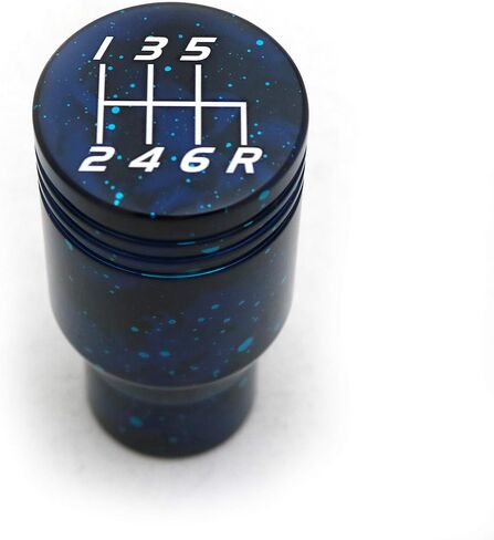 Billetworkz Cosmic Space Piston Shift Knob Compatible with Subaru 6 Speed WRX: 2015-25 / STI: 2004-21, Cosmic Purple in Kuwait