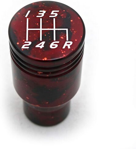 Billetworkz Cosmic Space Piston Shift Knob Compatible with Subaru 6 Speed WRX: 2015-25 / STI: 2004-21, Cosmic Purple in Kuwait