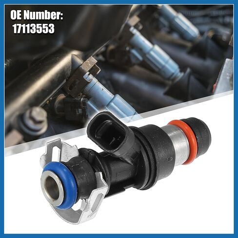 8pcs Car Fuel Injector Replacement No.17113553 for CHEVROLET Express 2500 6.0L 2005-2007 for CHEVROLET Silverado 1500 4.3L 2007 Item Replacement in Saudi Arabia
