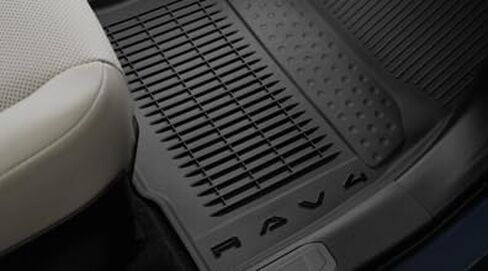 Toyota All-Weather Floor Liners for RAV4 Hybrid 2026+, Complete Set with Front and Rear Liners, Skid-Resistant, PT908-42260-02 in Kuwait