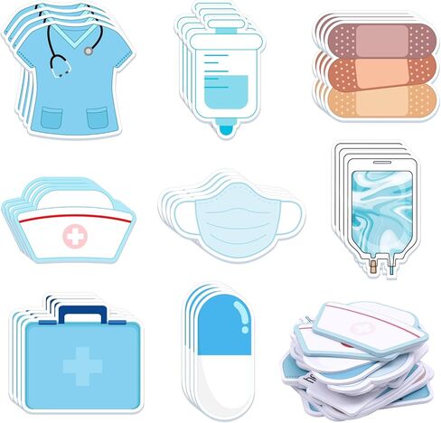 36 Pads Nurse Sticky Notes 9 Designs Medical Memo Pads Nursing Student Essentials Funny Gifts for Hospital Coworkers School Office Desk 720 Sheets in Saudi Arabia