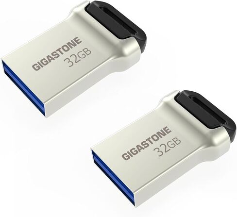 Gigastone Z70 32 GB USB 3.2 Gen1 ، موثوق به للكمبيوتر الشخصي و MAC ، المعادن المقاومة للماء ، Mini و Stillust ، USB 2.0/3.0 متوافق in Saudi Arabia