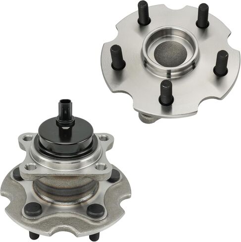 KAX 512372 Rear Wheel Hub Assembly Compatible with Toyota RAV4 2006-2018 FWD,5 Lugs Wheel Bearings w/ABS,2PCS in Kuwait