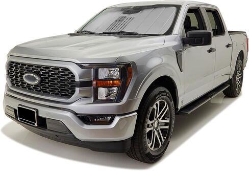 Covercraft American Flag UVS100 واقي شمسي أصلي مخصص للزجاج الأمامي لـ 2025-2026 Ram 1500 - فضي in Kuwait