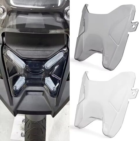 غطاء المصباح الأمامي للدراجة النارية مناسب لسيارات BMW R1300GS Adventure ADV R1300GSA 2024 2025 2026 واقي المصباح الأمامي غطاء حماية المصباح الأمامي (شفاف) in Saudi Arabia