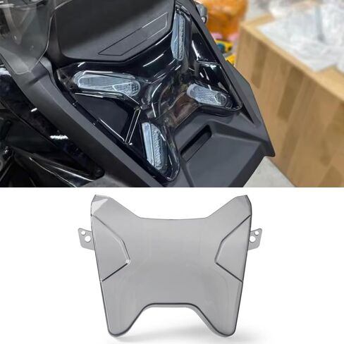غطاء المصباح الأمامي للدراجة النارية مناسب لسيارات BMW R1300GS Adventure ADV R1300GSA 2024 2025 2026 واقي المصباح الأمامي غطاء حماية المصباح الأمامي (شفاف) in Saudi Arabia