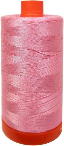 خيط قطن Aurifil Mako صلب 50 واط، 1422 ياردة، وردي فاتح in Kuwait