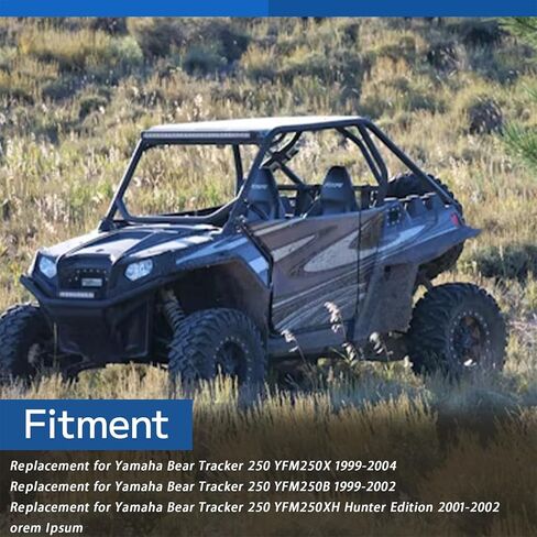 مكربن ​​WFLNHB واستبدال حذاء السحب لياماها BearTracker 250 1990-2006 / YFM250 Big Bear 350 YFM 1999-2004 4XE-14140-12-00 in Kuwait