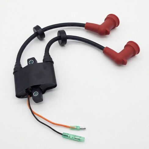 Ignition Coil For Yamaha outboard F9.9H F13.5 FT25 F15 F20 F25 2/4-Stroke Replace 6F5-85570-00 6F5-85570-10 6F5-85570-11 6F5-85570-12 6F5-85570-13 65W-85570-01/00 in Kuwait