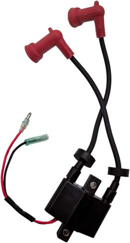 Ignition Coil For Yamaha outboard F9.9H F13.5 FT25 F15 F20 F25 2/4-Stroke Replace 6F5-85570-00 6F5-85570-10 6F5-85570-11 6F5-85570-12 6F5-85570-13 65W-85570-01/00 in Kuwait