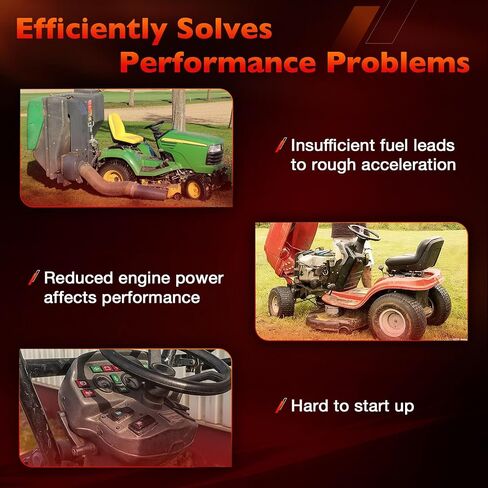 مضخة وقود AM115629 متوافقة مع جرار John Deere 425 445 455 X465 X475 للحديقة والحديقة | مجموعة مضخة الوقود البديلة بجودة OEM المباشرة in Kuwait