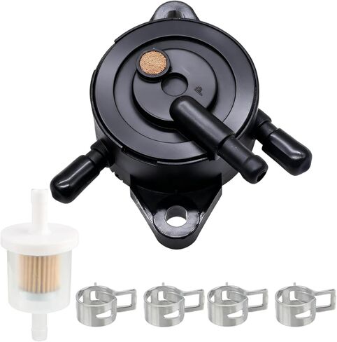 49040-7001 Fuel Pump Fits for Kawasaki FH381V FH430V FH451V FH500V FH531V FH541V FH601V FH641D FH661V Small Engine Lawn Mower, 49040-2075, with 49019-0027 49019-0707 Fuel Filter and Clamps in Saudi Arabia
