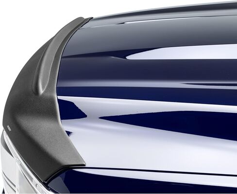 واقي غطاء محرك السيارة Husky Liners Aeroskin II | يناسب 2017-2020 فورد F-150 رابتور | عاكس منخفض المستوى/درع الحشرات - قطعة واحدة، أسود مزخرف | 2830127 in Kuwait