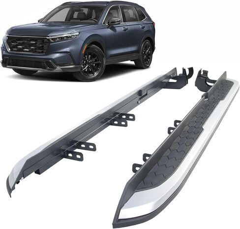 Pair Running Boards Compatible for Honda CRV CR-V 2023 2024 2025 2026 Aluminum Side Steps Nerf Bars Up Load to 350 lbs in Saudi Arabia