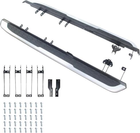 Pair Running Boards Compatible for Honda CRV CR-V 2023 2024 2025 2026 Aluminum Side Steps Nerf Bars Up Load to 350 lbs in Saudi Arabia