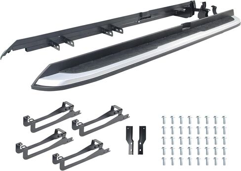 Pair Running Boards Compatible for Honda CRV CR-V 2023 2024 2025 2026 Aluminum Side Steps Nerf Bars Up Load to 350 lbs in Saudi Arabia