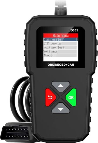 قارئ رمز السيارة، ماسح ضوئي obd2، قراءة ومسح رموز الأخطاء، أداة مسح تشخيصية للسيارات لجميع مركبات obd ii بعد عام 1996 in Kuwait