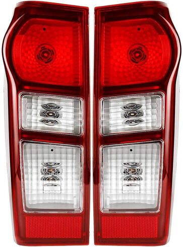2X Rear Stop Brake Tail Light Lamp for Isuzu DMax Yukon 2012 2013 2014 2015 2016, As Original, As Pictures in Saudi Arabia