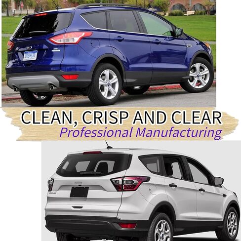 Rear Wiper Blade & Arm Replacement for Ford Escape 2013-2019 2018 2017 2016 2015 2014 - OEM Fit for S SE SEL Titanium 1.5L L4 - Gas 2.0L L4 - Gas 2.5L L4 - Gas Models - All-Season in Kuwait