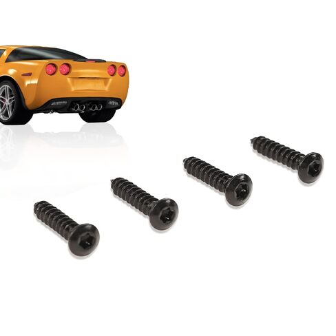 G-PLUS Bumper Tail Lamp Tail Light Lens Screw Compatible with 2005-2013 C6 Corvette 4pcs Stainless Steel Taillight Security Screws in Kuwait