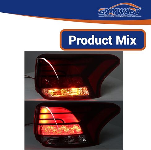 GXYWADY Tail Light Rear Outer Replacement for Outlander 2016 2017 2018 2019 2020 Passenger Right Side Replacement for 8330B006 in Kuwait