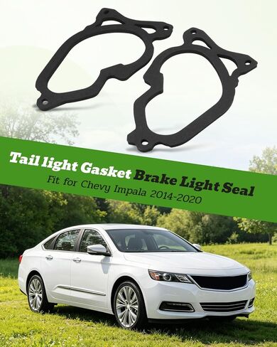 Tail light Gasket Brake Light Seal Fit for Chevy Impala 2014-2020 Replace 84393449, 84527173 84527174, Driver and Passenger Side, 2 Pcs in Kuwait