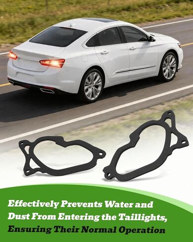 Tail light Gasket Brake Light Seal Fit for Chevy Impala 2014-2020 Replace 84393449, 84527173 84527174, Driver and Passenger Side, 2 Pcs in Kuwait