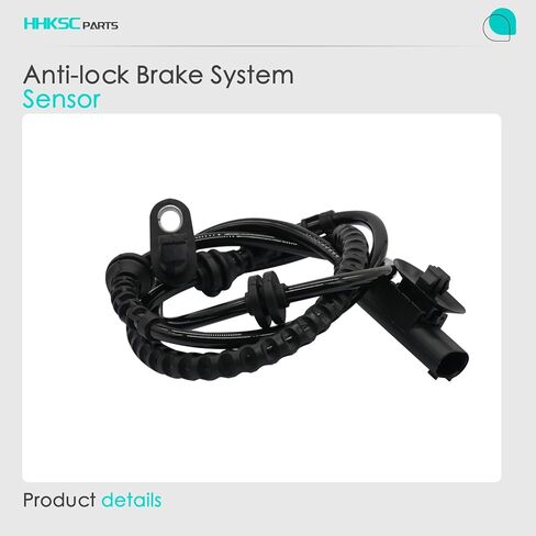 2pcs Front Left and Right ABS Wheel Speed Sensor Compatible with Jeep Renegade 68246922AA ALS2817 15 16 17 18 19 20 21 22 23 2019 2020 2021 2022 2023 2015 2016 2017 2018 in Kuwait