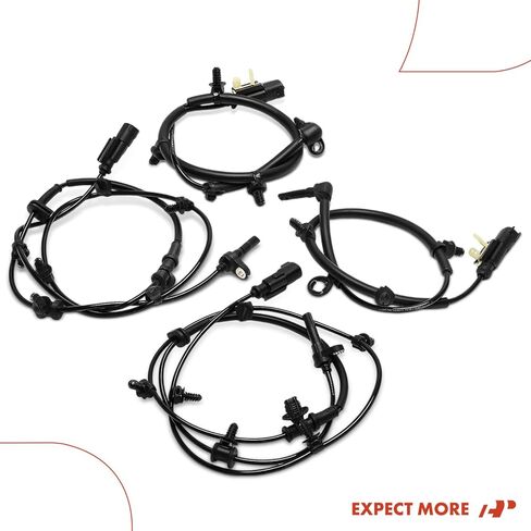 A-Premium 4PCS Front & Rear ABS Wheel Speed Sensor Compatible with Chevrolet, GMC Models - Equinox 2019, Terrain 2019-2020 in Kuwait