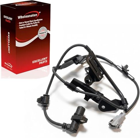 ABS Wheel Speed Sensor 1Pc: Front Left Compatible with Toyota 1996-2002 4Runner V6 3.4L L4 2.7L, 1998-2000 Tacoma L4 2.7L V6 3.4L L4 2.4L in Saudi Arabia