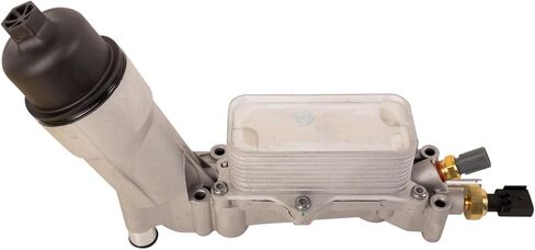 TRQ Oil Filter Housing & Cooler Assembly Compatible with 2011-2023 Chrysler 300 3.6L Dodge Challenger 3.6L Charger 3.6L 14-17 Ram Promaster 1500 3.6L14-18 Promaster 2500/3500 3.6L 18-24 Jeep Wrangler in Kuwait