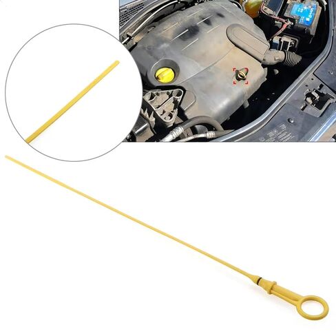 Car Oil Dipstick Compatible with Nissan for Kubistar 2003 for NV200 2010 for Tiida 2007-2011 1.5 DCi Car Dipstick 8200463669 in Kuwait