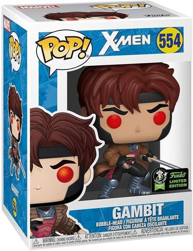 X-Men - Classic Gambit ECCC 2020 Exclusive Pop! Vinyl in Saudi Arabia