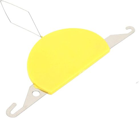 Plastic Needle Threader for Hand Sewing, 1 Piece Manual Threading Tool with Flexible Steel Wire for Embroidery Cross Stitch Craft and Machine Sewing in Kuwait