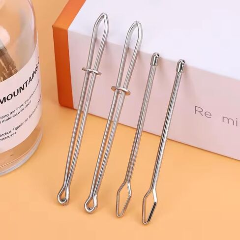 4 PCS Metal Drawstring Rope Threaders DIY Sewing Tools Portable Thread Needle Cross Stitch Threader, 2 Sizes in Kuwait