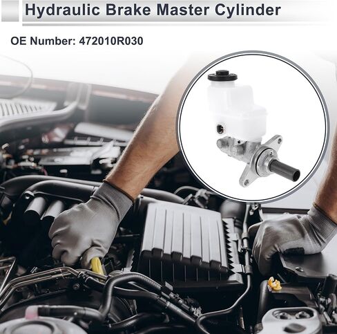 Engine Compartment Brake Master Cylinder for Toyota RAV4 2006-2018 Durable Hydraulic Master Cylinder No.472010R030 with Reservoir 1 Pcs in Kuwait