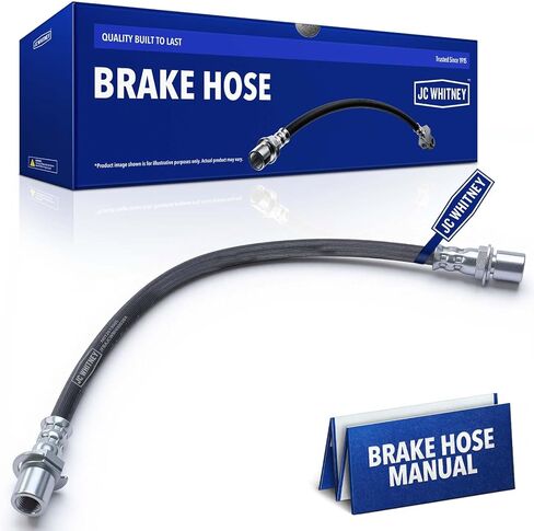 JC Whitney JFBAJCWBHH00384 Front Left or Right Brake Hydraulic Hose - Compatible with Toyota Pickup 1984-1995 in Kuwait