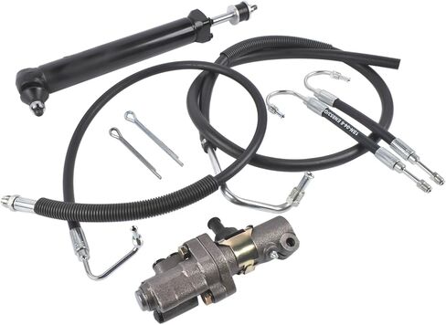 PS1A-PSV2-PSHKIT5 Power Steering Valve Cylinder Hose Kit Fits for Chevy 4.6L 5.7L 6.7L 1960-1964 in Saudi Arabia