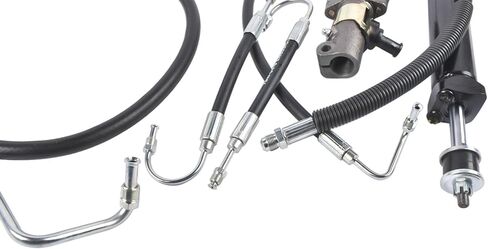 PS1A-PSV2-PSHKIT5 Power Steering Valve Cylinder Hose Kit Fits for Chevy 4.6L 5.7L 6.7L 1960-1964 in Saudi Arabia