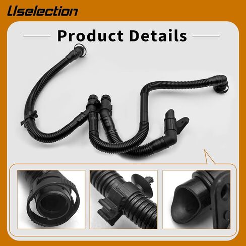 Uselection 06E103217T Crankcase Breather Hose Compatible for Audi A5 S5 A6 A8 Q5 in Kuwait